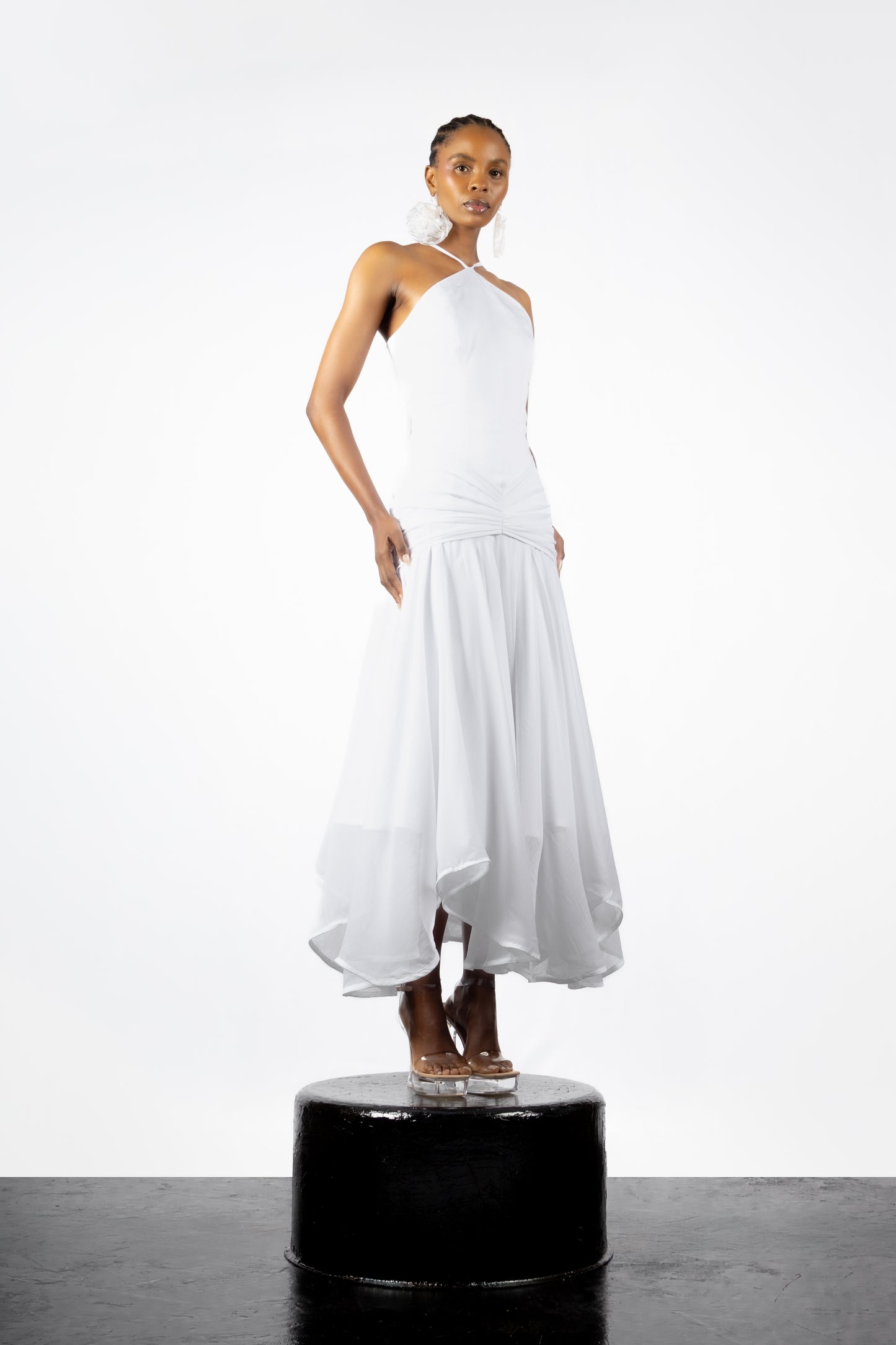 The Gauze Halter Dress