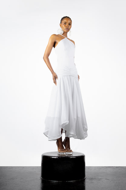 The Gauze Halter Dress
