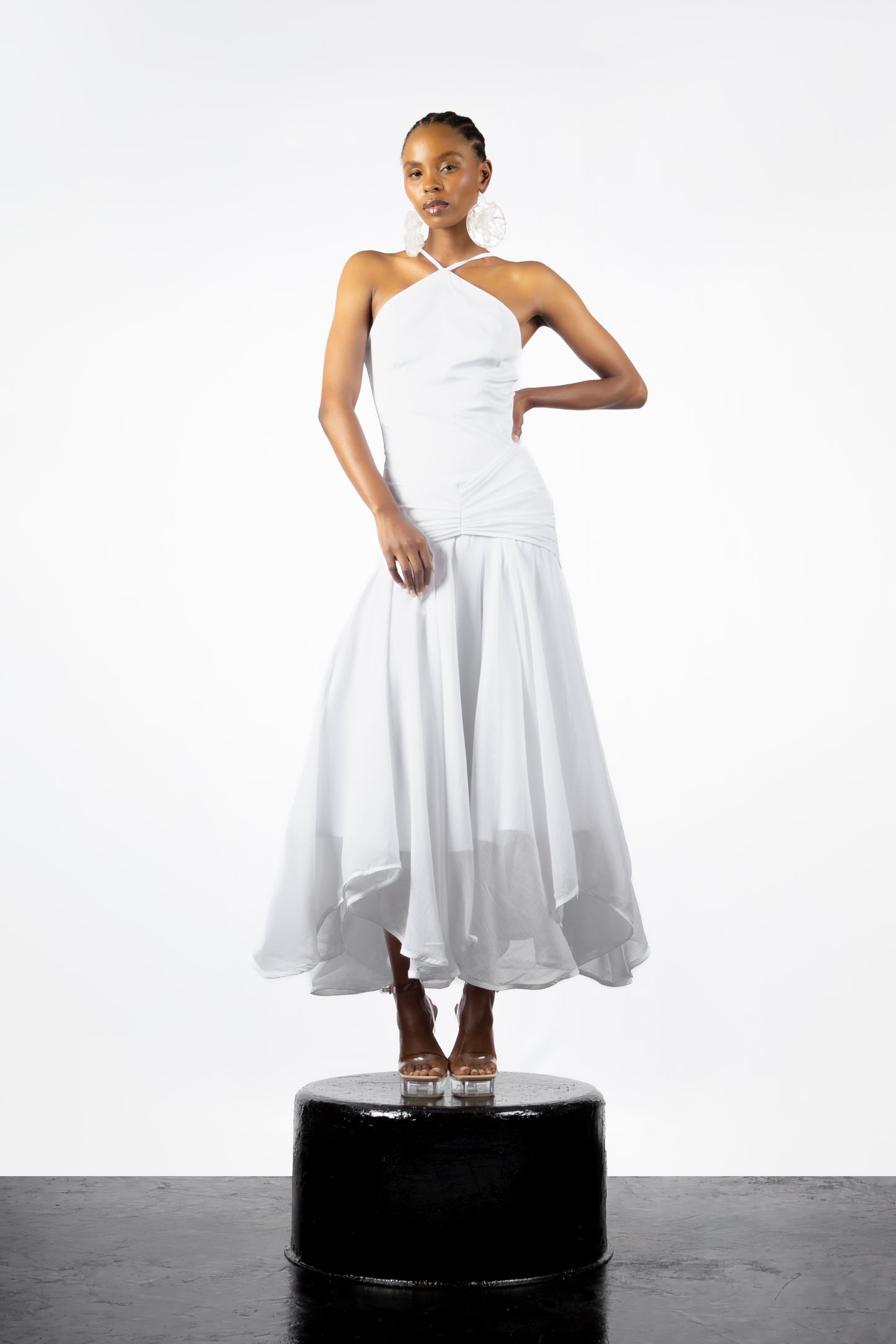 The Gauze Halter Dress