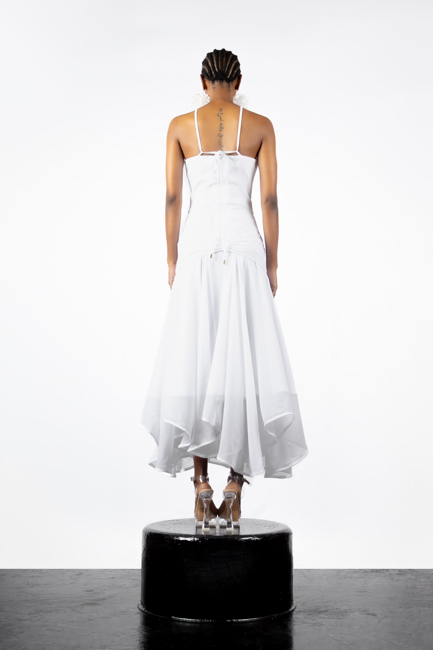 The Gauze Halter Dress