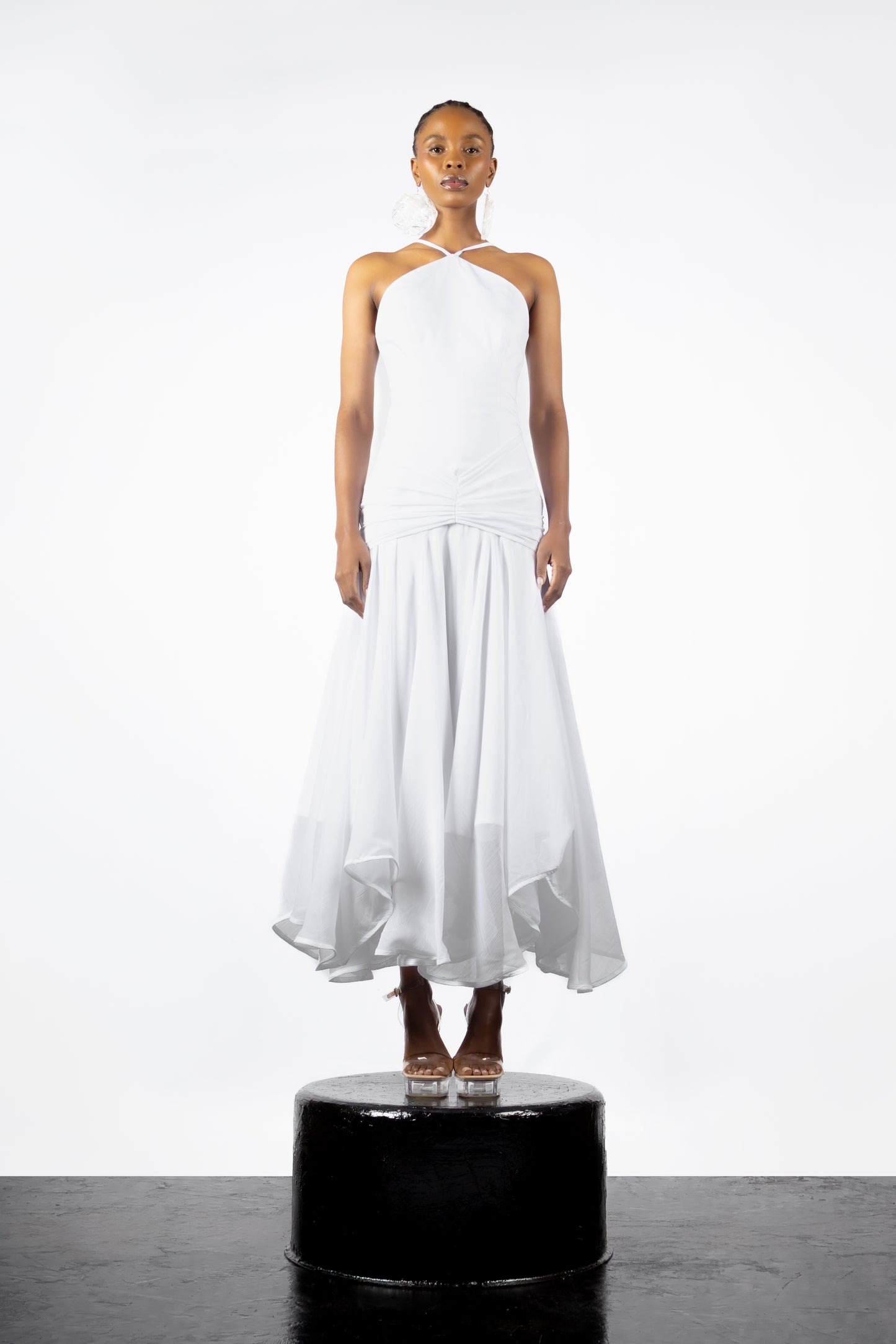 The Gauze Halter Dress