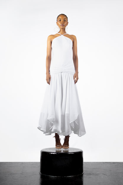 The Gauze Halter Dress