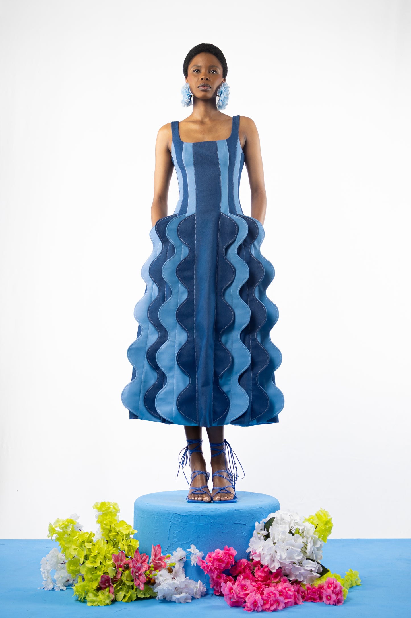 The Morpho Striped Dress