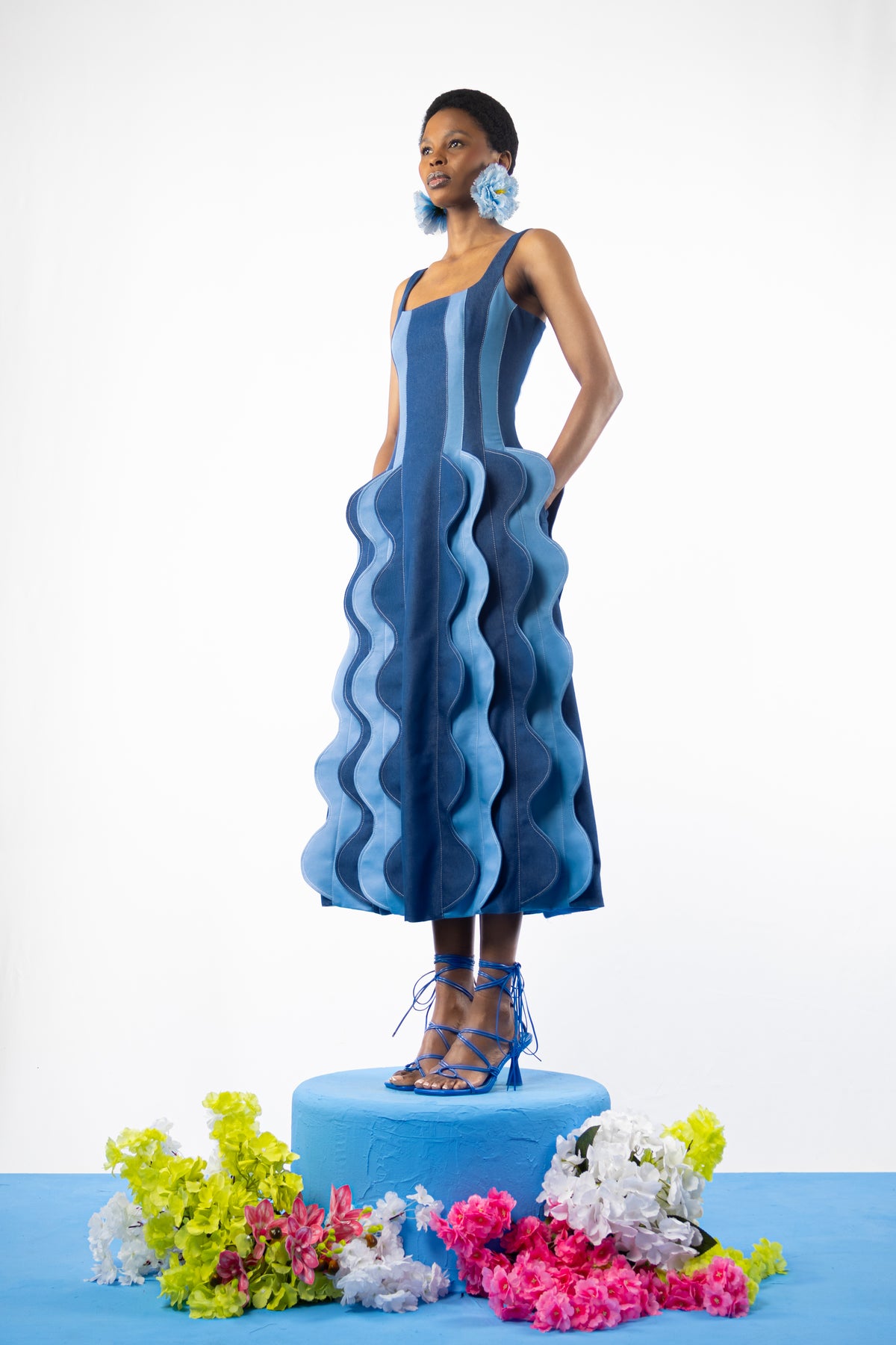 The Morpho Striped Dress
