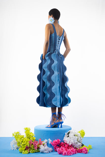 The Morpho Striped Dress