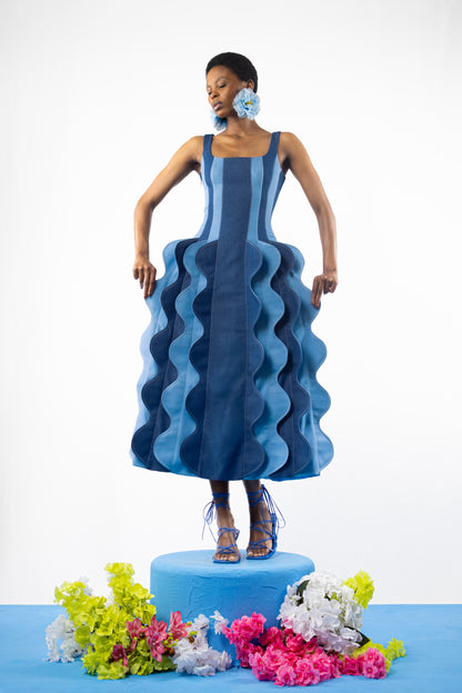 The Morpho Striped Dress