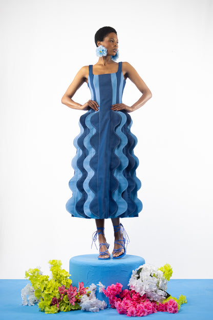 The Morpho Striped Dress
