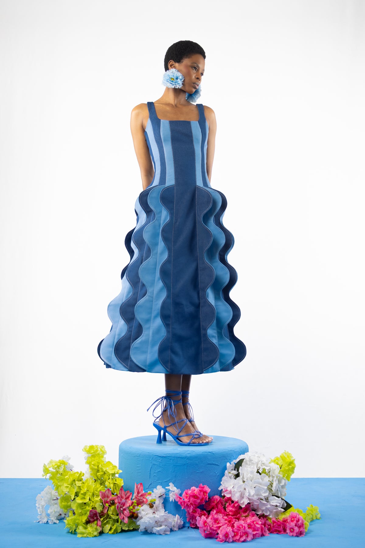 The Morpho Striped Dress