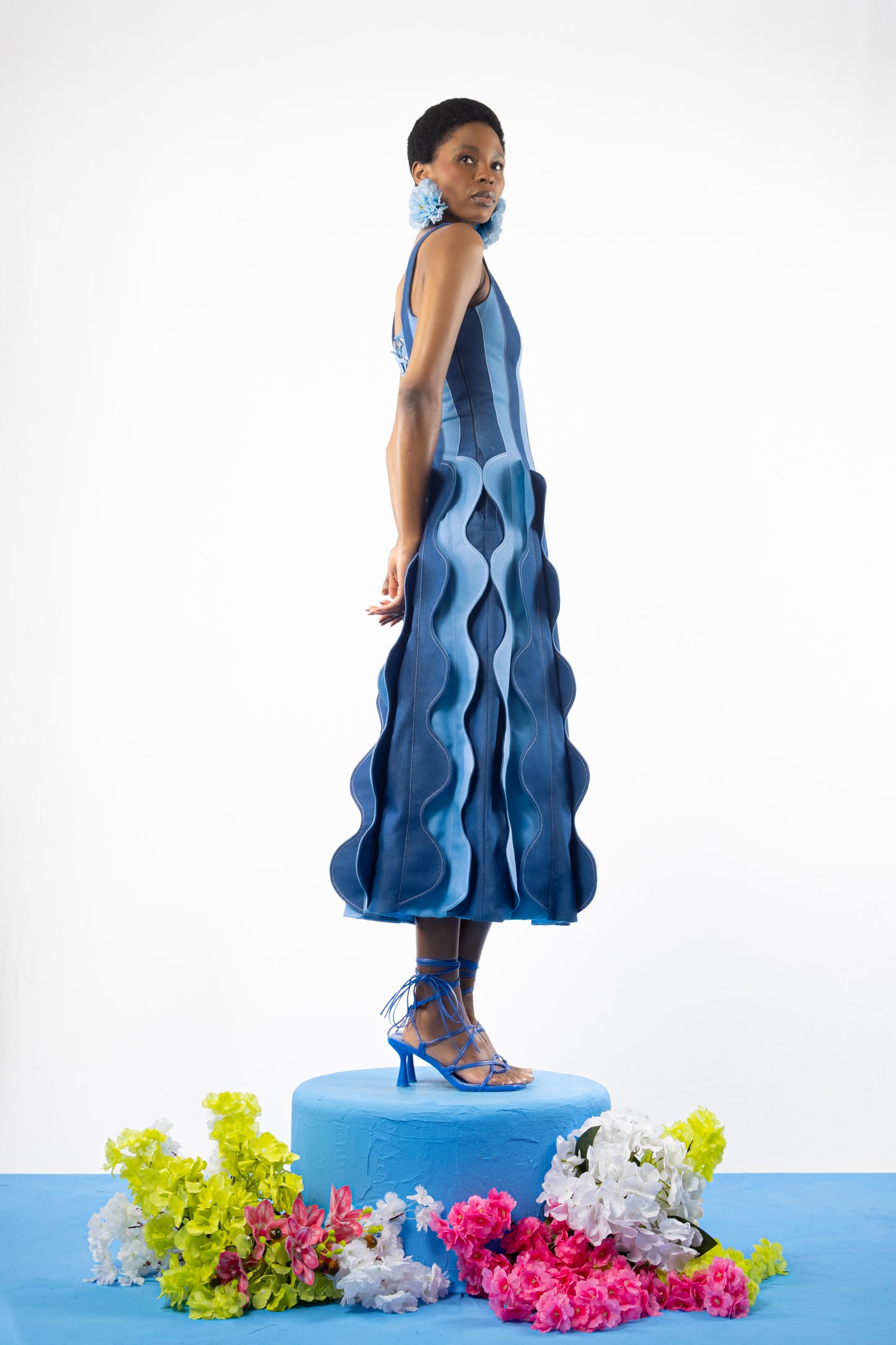 The Morpho Striped Dress