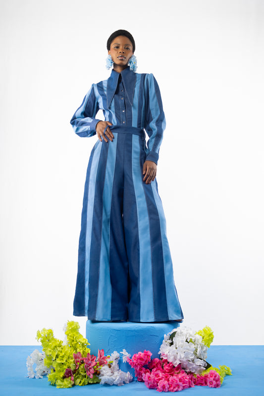 The Morpho Striped Trousers