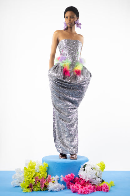 The Prism Padded Gown
