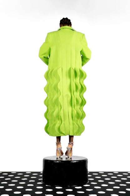 The Ripple Box Coat