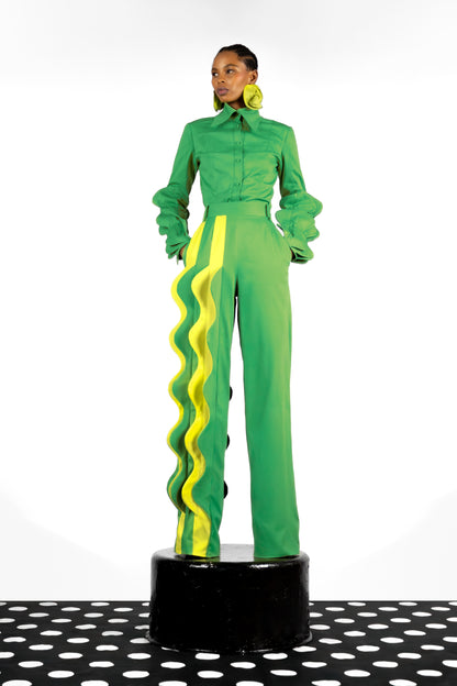 The Ripple Striped Trousers