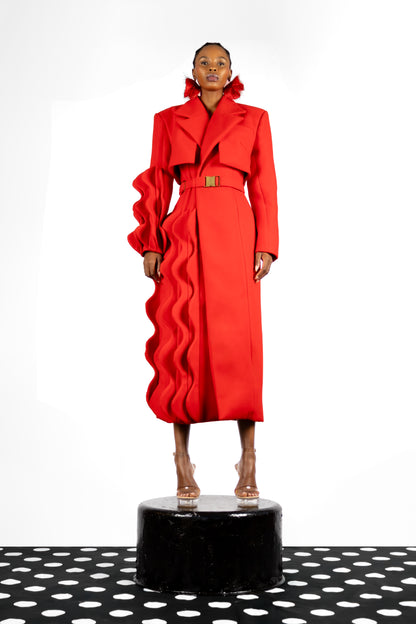 The Ripple Tailored Coat