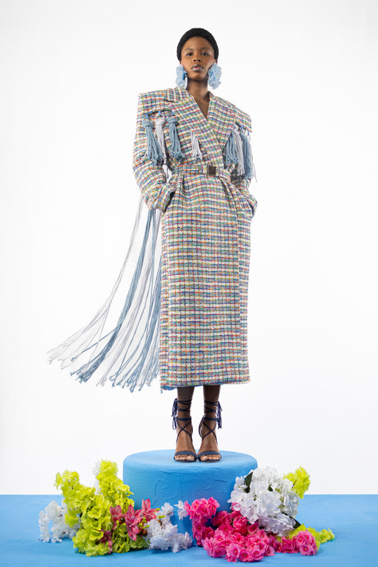 The Trellis Box Coat
