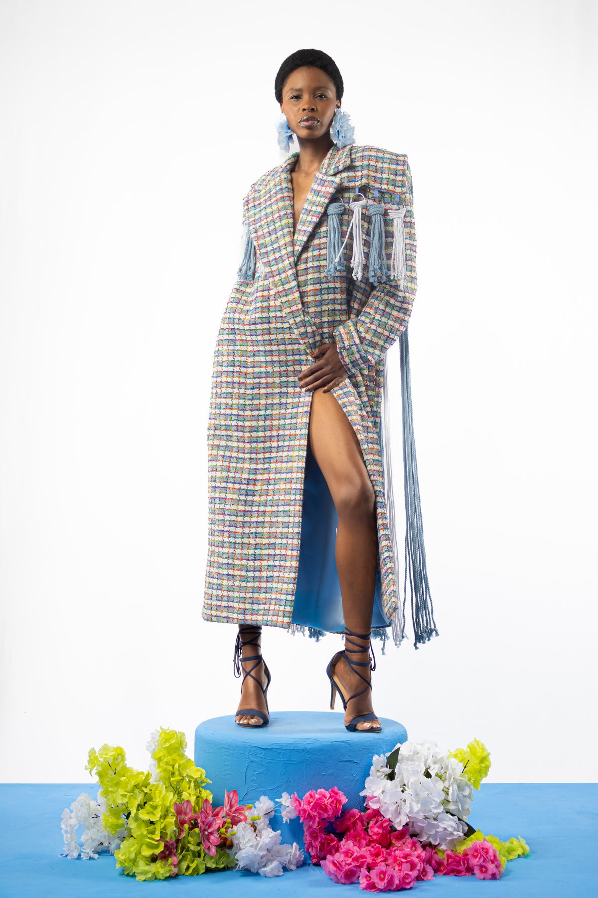 The Trellis Box Coat