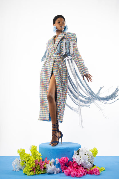 The Trellis Box Coat