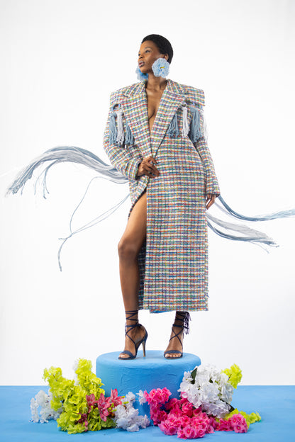 The Trellis Box Coat