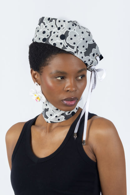 The Chromism Hat & Choker (Hypnotic Dot)